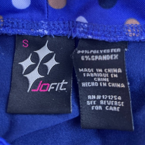 Jofit polka dot mini skirt with built in shorts - size S - Picture 4 of 4